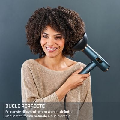 Pachet PROMO Uscator de par Rowenta Maestria For You HY9430E0 & Perie rotativa cu aer cald Rowenta Air Rotate UB9920E0