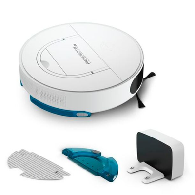 Pachet PROMO Aspirator robot Rowenta X-Plorer S130 AI RR9067WH & Uscator de par compact Rowenta Nano HY8140F0