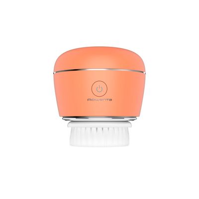 Perie electrica de curatare faciala Rowenta My Beauty Routine Anti-Blemish LV4010F0, curatare fata, inlaturare machiaj, reducere pori, lumina LED albastra, coral