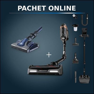 Pachet PROMO Aspirator vertical fara fir X-Force Flex15.60 RH99F1WO si Cap de aspirare Aqua ZR009600