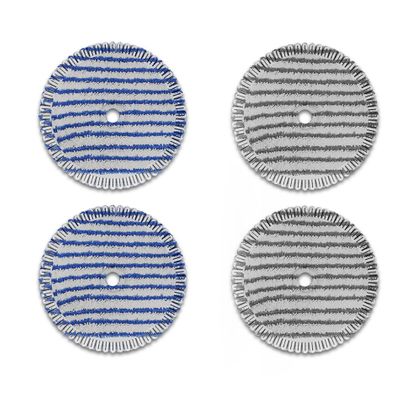 Kit 4 mopuri din microfibra Rowenta ZR009503, compatibil cu capul de aspirare AeroSpin Head al aspiratorului vertical Rowenta X-Force Flex 12.60 NEO si 13.60, seriile RH9Lxxx și RH9Axxx