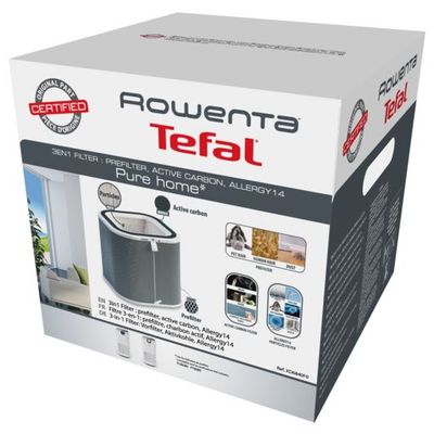 Filtru Rowenta 3 in 1 Pure Home XD6840F0, compatibil cu purificatorul Pure Home, seriile PU80xx