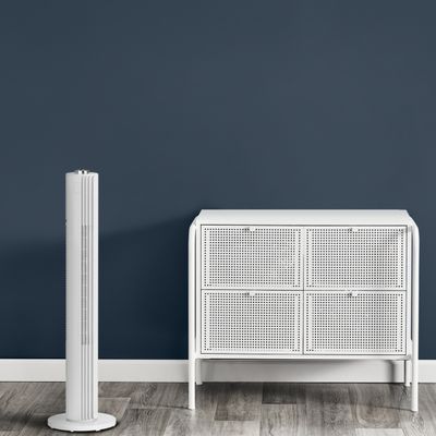 Ventilator Rowenta Urban Cool VU6720F0, 3 trepte de viteza, oscilatie larga, silentios, Alb