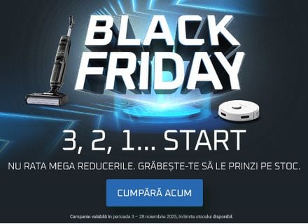 Black Friday Rowenta 2025: Reduceri la aspiratoare și aparate de îngrijire Black Friday Rowenta 2025: Reduceri la aspiratoare și aparate de îngrijire