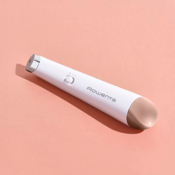 Aparat de masaj anti-imbatranire pentru ochi Rowenta My Beauty Routine LV2020F0, lumina LED rosie, alb & maro