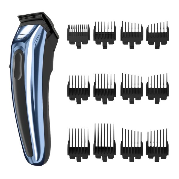 Aparat de tuns Rowenta Barber Experience TN1551E0, lame inox, 6500 rpm, autonomie 150 minute, 0.6 - 26.5 mm, cablu alimentare 1.8 m, albastru & negru