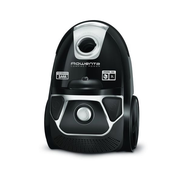 Aspirator cu sac Rowenta Compact Power Animal Care RO3985EA, 900W, tub telescopic, Sac Hygiene+, negru