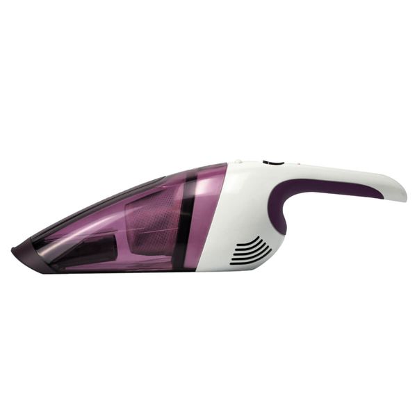 Aspirator de m&acirc;nă Rowenta Extenso Dry AC232001, Sistem ciclonic, filtru permanent, alb/Vișiniu