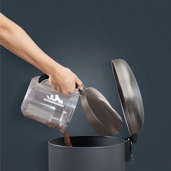 Aspirator fara sac Compact Power XXL RO4B30EA, 900 W, recipient pentru praf 2.5 L, 3 niveluri de filtrare, gri
