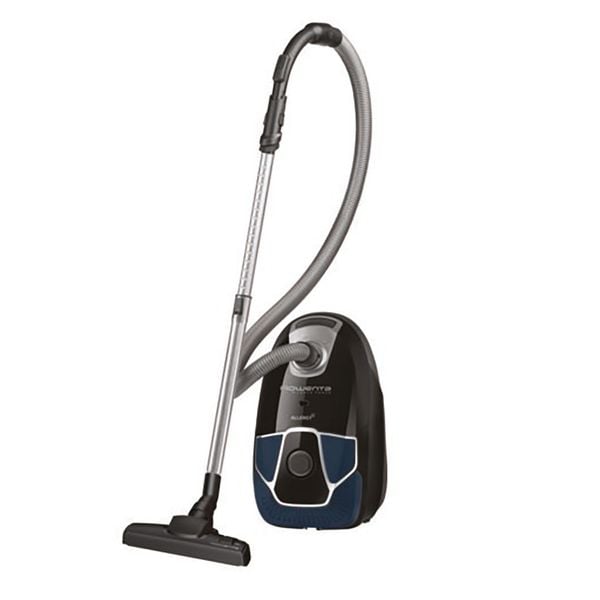 Aspirator cu sac Rowenta Silence Force Allergy+ RO6881EA, 450W, 4.5L, sac Hygene+, perie Easy Brush, cablu 8.8 m, 3 niveluri de filtrare, negru/albastru Aspirator cu sac Rowenta Silence Force Allergy+ RO6881EA, 450W, 4.5L, sac Hygene+, perie Easy Brush, cablu 8.8 m, 3 niveluri de filtrare, negru/albastru