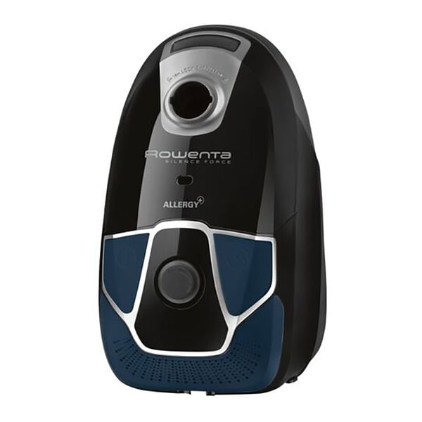 Aspirator cu sac Rowenta Silence Force Allergy+ RO6881EA, 450W, 4.5L, sac Hygene+, perie Easy Brush, cablu 8.8 m, 3 niveluri de filtrare, negru/albastru Aspirator cu sac Rowenta Silence Force Allergy+ RO6881EA, 450W, 4.5L, sac Hygene+, perie Easy Brush, cablu 8.8 m, 3 niveluri de filtrare, negru/albastru