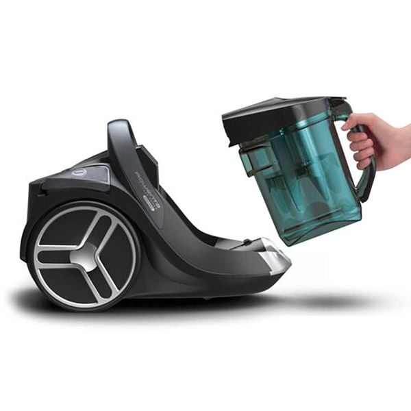 Aspirator fără sac Rowenta Silence Force Cyclonic 4 RO7212EA, 550W, 2.5L, motor Effitech, perie EasyBrush, sistem filtrare eficient, verde
