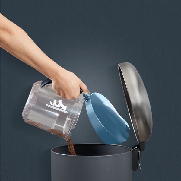 Aspirator fara sac Rowenta Compact Power XXL RO4B11EA, 900 W, recipient pentru praf 2.5 L, filtrare 99.98%, compact, bleu