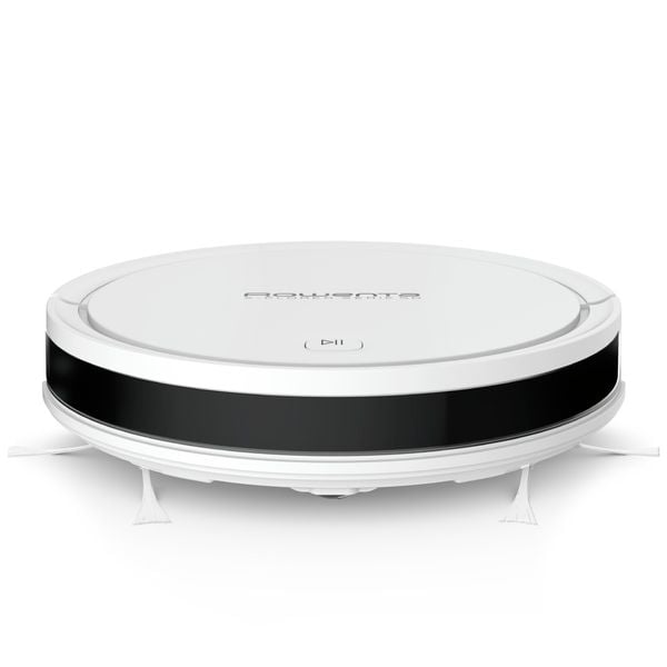 Aspirator robot Rowenta X-Plorer Serie 50 RR7387WH, 33W, recipient 0.4L, 3 functii de curatare, Wi-Fi, sistem Aqua Force, alb