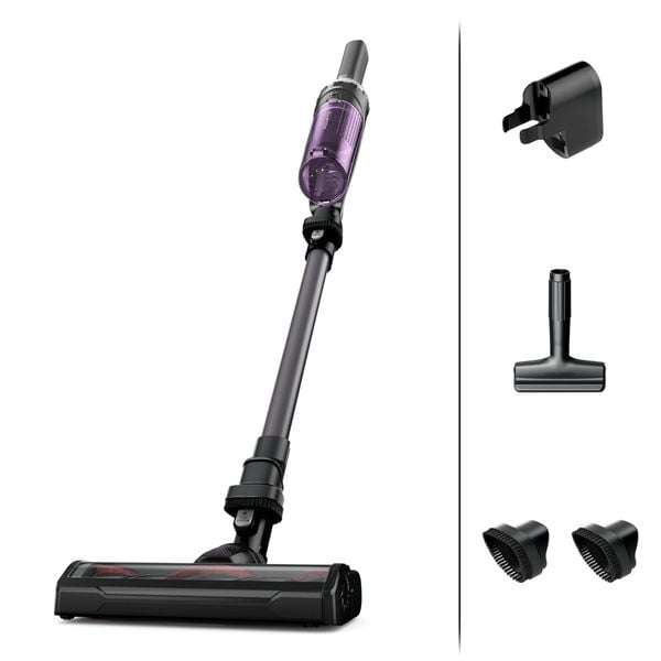 Aspirator vertical fără fir Rowenta X-Nano RH1128WO, Tehnologie 2 în 1, mod de aspirator de mână, autonomie max 40 min, negru Aspirator vertical fără fir Rowenta X-Nano RH1128WO, Tehnologie 2 în 1, mod de aspirator de mână, autonomie max 40 min, negru