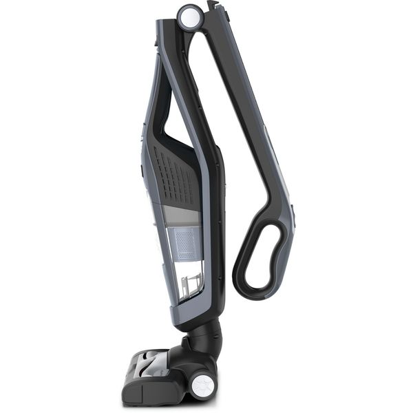 Aspirator vertical Rowenta Dual Force 2 in 1 RH6756WO, 48W, 21.6V, 0.6L, autonomie 45 min, perie de aspirare rotativa, Gri