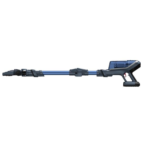 Aspirator vertical Rowenta X-Force Flex 8.60 Aqua RH9690WO, 3 in 1, putere aspirare 185Watts, autonomie max 45 min, flexibil, cap de aspirare Aqua, funcție boost, gri&albastru
