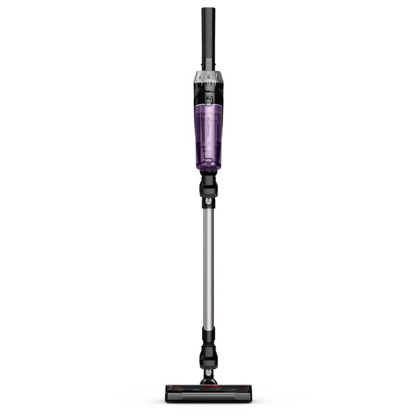 Aspirator vertical Rowenta X-Nano RH1129WO, 0.5l, 16.8V, Autonomie maxima 40 min, Negru-Mov