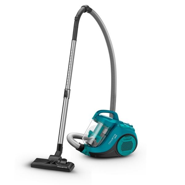 Aspirator fară sac Rowenta Swift Power Cyclonic RO2932EA, 750 W, 3 niveluri de filtrare, Tehnologie Effiwatts, suprafata de acoperire 7.2m negru