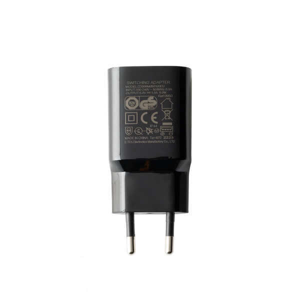 Incarcator universal Rowenta XD3510E0, compatibil doar cu produsele de ingrijire pentru barbati, USB-A, negru