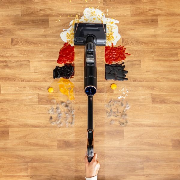 Kit accesorii Rowenta ZR337A01 cu 2 role si filtre lavabile, compatibile cu aspiratorul vertical cu spalare Rowenta X-Clean 7, seriile GZ57xxx