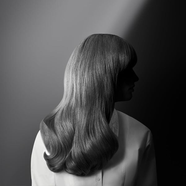 Uscator de par ROWENTA x Karl Lagerfeld Express Style CV184LF0, 1600 W, 2 trepte de temperatura, invelis Keratin & Glow, concentrator, negru