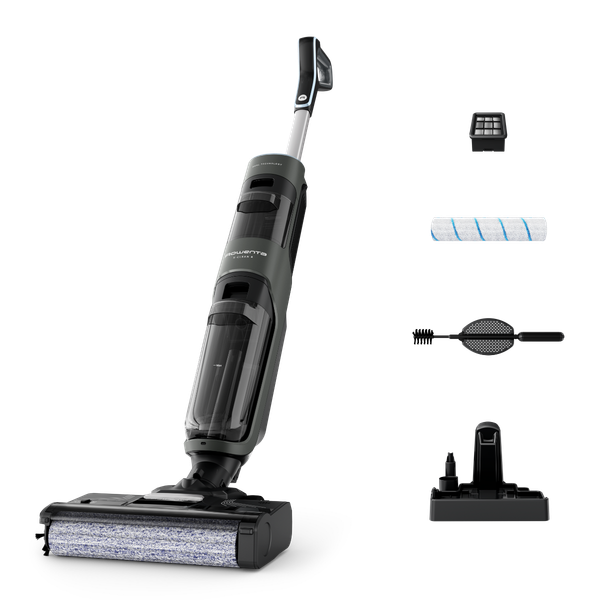 Pachet PROMO Aspirator cu spalare Rowenta X-Clean 4 GZ5037WO si Aspirator de mână Rowenta X-Touch AC9736WO