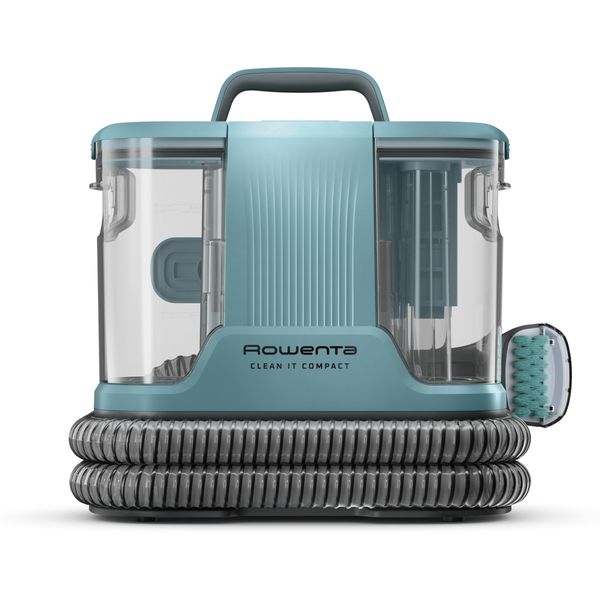 Pachet PROMO Aspirator cu spalare Rowenta Clean IT Compact IN3021F0 & Detergent pentru aspirator cu spalare Rowenta XD5310F0 pentru textile si covoare