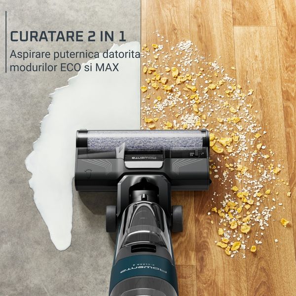 Pachet PROMO Aspirator cu spalare Rowenta X-Clean 2 GZ2251E0 & Detergent pentru aspirator cu spalare Rowenta ZR340LV1