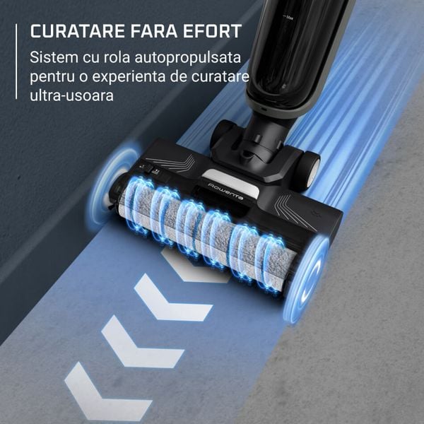 Pachet PROMO Aspirator cu spalare Rowenta X-Clean 4 GZ5037WO & Detergent pentru aspirator cu spalare Rowenta ZR340LV1