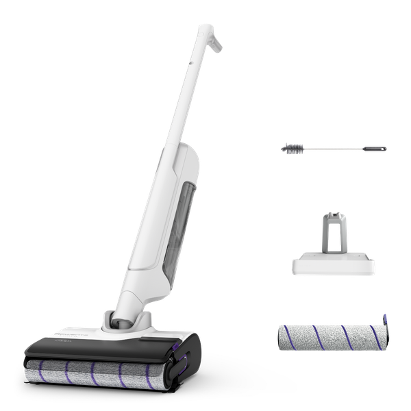 Pachet PROMO Aspirator cu spalare Rowenta X-Clean 10 GZ7540WO & Kit accesorii rola si filtru lavabil Rowenta ZR336A01