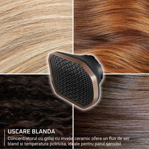 Pachet PROMO Uscator de par Rowenta Maestria For You HY9430E0 & Ondulator de par Rowenta Twist Curl CF4620E0