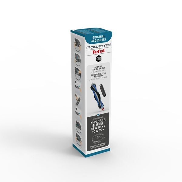 Perie centrala Animal Care Rowenta ZR879C01, compatibila cu aspiratorul robot Rowenta X-Plorer Serie S85, S85+, S90, S90+, seriile RR87xx