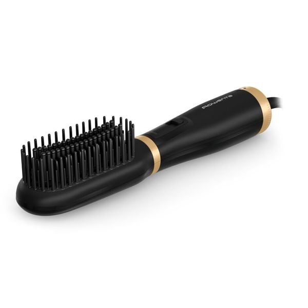 Perie de uscat si indreptat parul cu aer cald 2 in 1 Rowenta Powerstraight Air UB5920F0, 500W, 3 trepte de caldura/aer, invelis ceramic, generare ioni, negru & auriu Perie de uscat si indreptat parul cu aer cald 2 in 1 Rowenta Powerstraight Air UB5920F0, 500W, 3 trepte de caldura/aer, invelis ceramic, generare ioni, negru & auriu