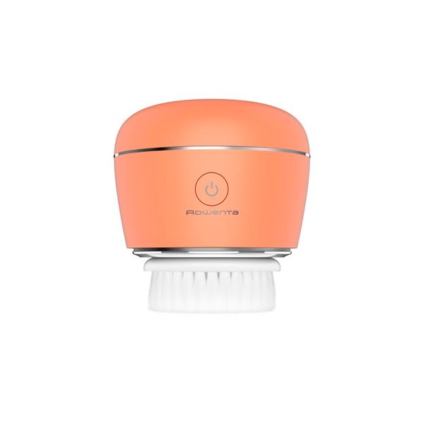 Perie electrica de curatare faciala Rowenta My Beauty Routine Anti-Blemish LV4010F0, curatare fata, inlaturare machiaj, reducere pori, lumina LED albastra, coral