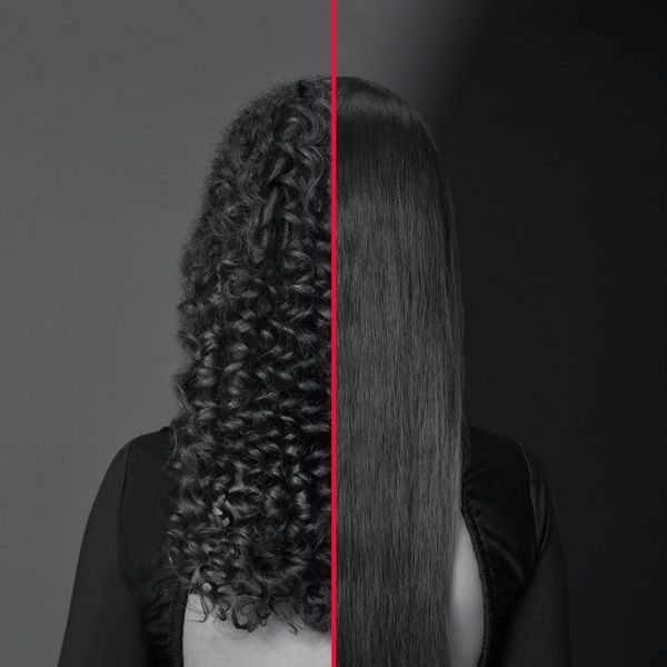 Placă de păr Rowenta Karl Lagerfeld Pro Stylist SF467LF0, invelis Keratin & Glow, temperatură variabilă, ecran LCD, generator de ioni, oprire automata, negru