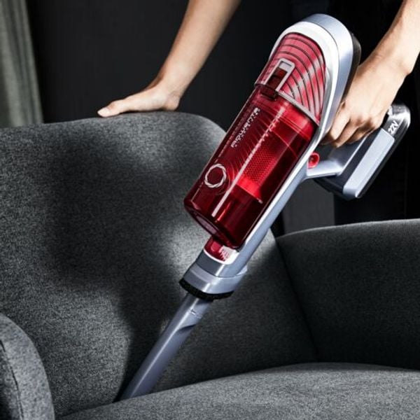 Aspirator vertical Rowenta X-Force Flex 8.60 RH9679WO, putere aspirare 185Watts, autonomie max 45 min, flexibil, funcție boost, gri&rosu Aspirator vertical Rowenta X-Force Flex 8.60 RH9679WO, putere aspirare 185Watts, autonomie max 45 min, flexibil, funcție boost, gri&rosu