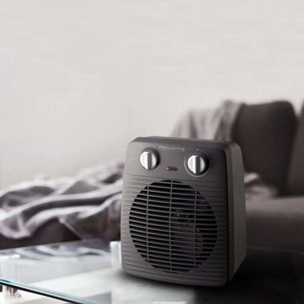 Aeroterma Rowenta SO2210, 2000 W , 2 trepte de putere, Treapta de aer rece, Termostat mecanic, Protectie anti-inghet