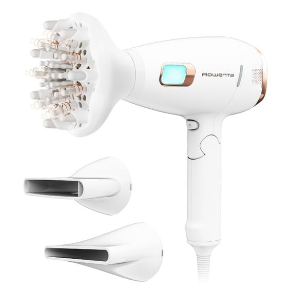 Uscator de par Ultimate Experience Scalp Care CV9240F0, 2200W, Active scalp revitalizer, functie Advanced Care, tehnologie Ionic Booster, alb