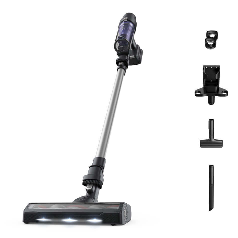 Aspirator vertical Rowenta X-Pert 7.60 RH6A35WO, 140W, autonomie pana la 45 minute, filtrare 99%, recipient de praf 0.44L, perie cu LED, Tehnologie ci