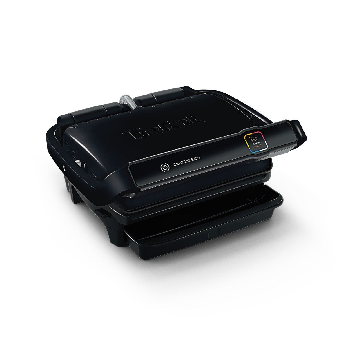 Gratar electric OptiGrill Elite GC750830, 2000 W, 12 programe, functie Searing Boost, 600 cm2 suprafata de gatire, negru