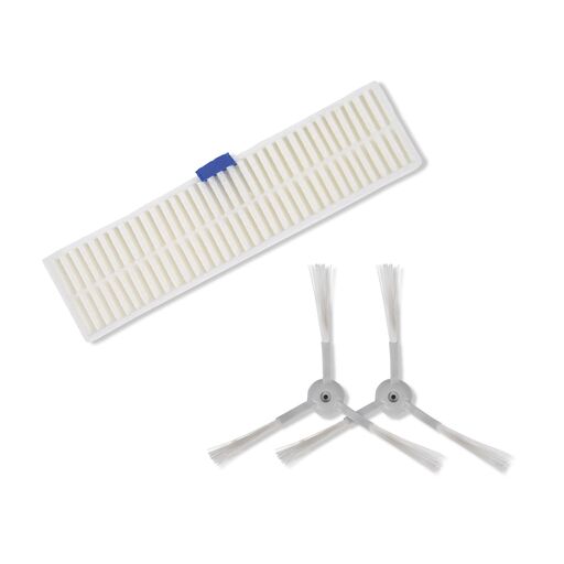 Filtru de inalta performanta si 2 perii laterale Rowenta ZR740003, compatibil cu aspiratoarele robot X-Plorer S60, seriile RR74xx