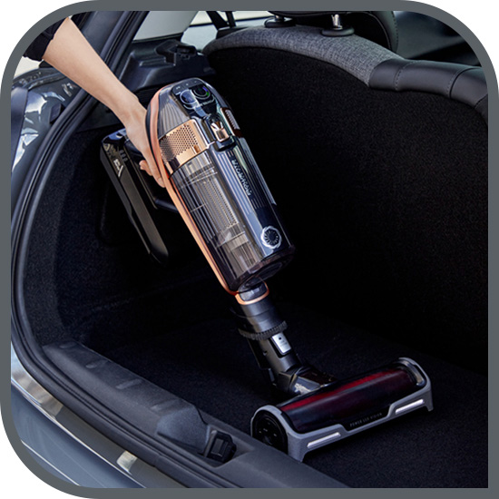 Ideal pentru a aspira mașina