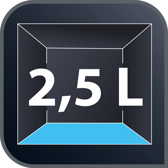 Recipient pentru colectarea prafului de mare capacitate