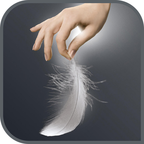 Greutate redusă și mâner ergonomic cu orificiu