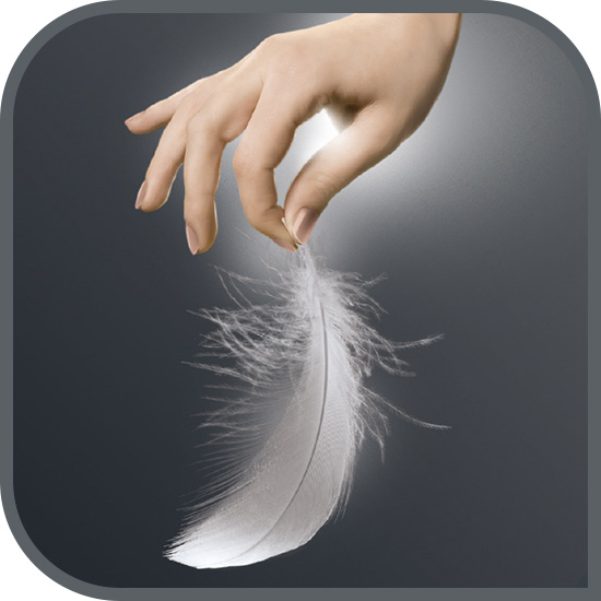 Greutate redusă și mâner ergonomic cu orificiu