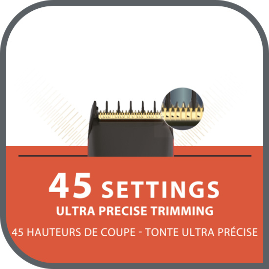 Tăirete ultra precisă pentru o tunsoare perfectă dintr-o singură mișcare