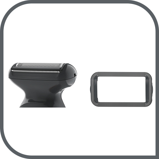 Accesoriu de ras pentru corp